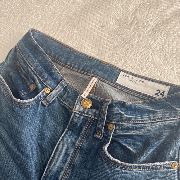 Rag & Bone Wren High Rise Slim Straight - Picture 5 of 7